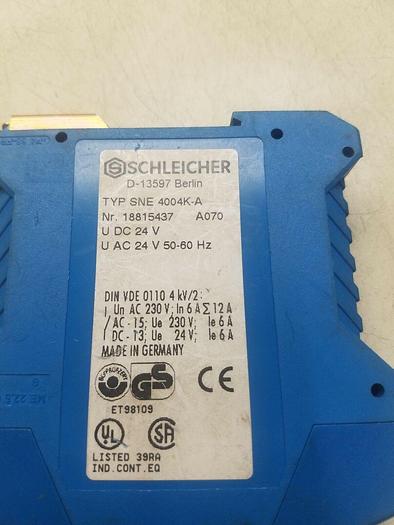 Used Schleicher D-13597 Berlin SNO 4004K-A