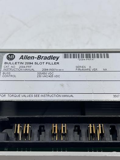 Used Allen-Bradley 2094-PRF Ser A
