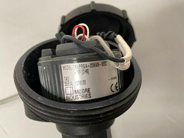 Used Moore Industries TRX/PRG/4-20MA/8-30DC Temperature Transmitter w/ Enclosure