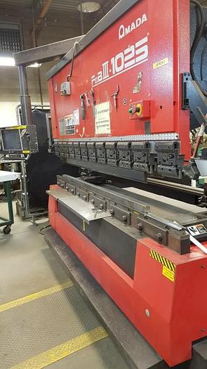 Used 110 TON X 98.4", 2007, AMADA FBD 1025NT, CNC PRESS BRAKE