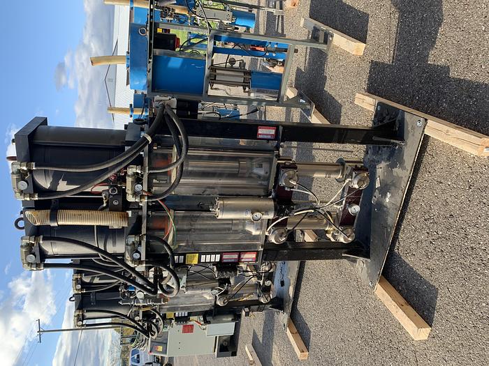 Used SEALANT EQUIPMENT & ENGINEERING SERVO DRIVEN ROBOTIC SEALANT APPLICATOR PUMP WITH DUAL PUMPS