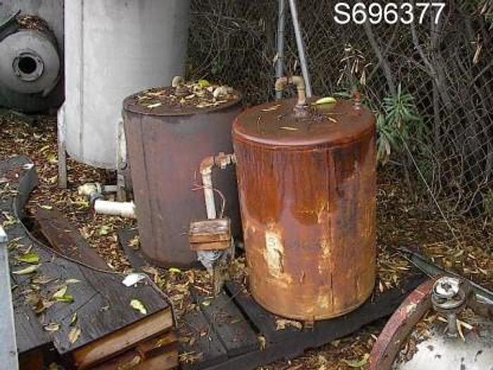 Used Tank, 40 Gallon, C/st, 20" x 30", FT/FB, Boiler Feed (2) #S696377