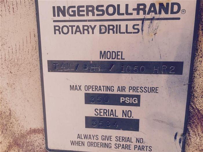 Used 1989 Ingersoll-Rand T4BH (Blasthole) Drill Rig