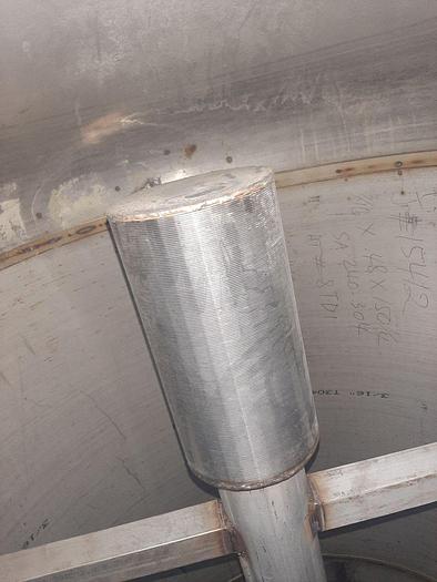 Used Tank, 750 Gallon, 304 S/st, 20 PSI, DT/DB, Morfab #S744379