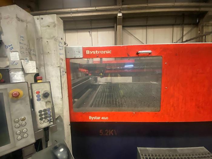 Used 2005 Bystronic Bystar 4020 5200W CO2 Laser
