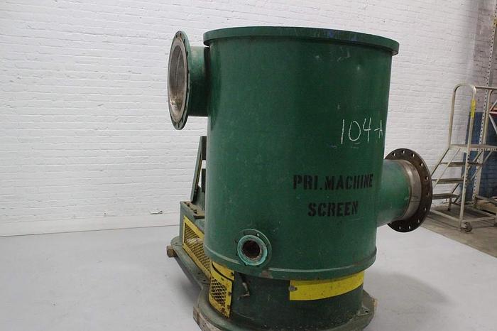Used BIRD MDL 40 PRESSURE SCREEN S/S BELT DRIVEN