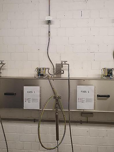 Used Wibojekt TGRJE 150/110 , Chemikalien umfüllplatz , Bj 2013 , Weiss GWE ,WIBO