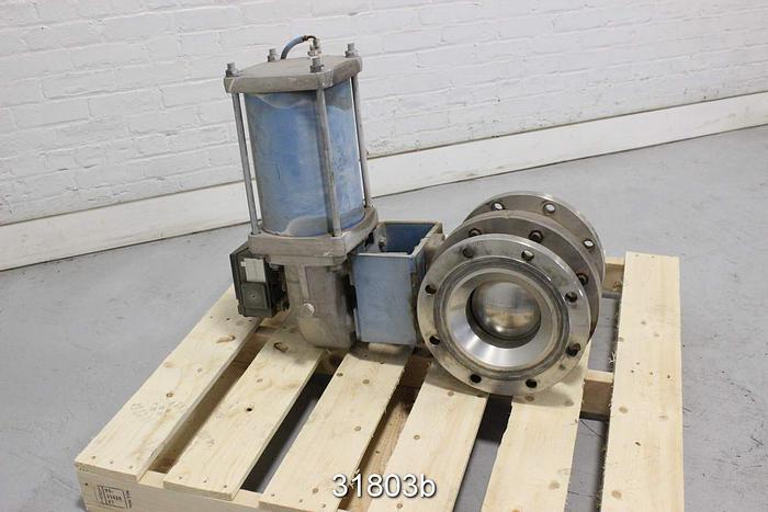 Used Neles Jamesbury 87150313600TTT1 8" Ball Control Valve #31803