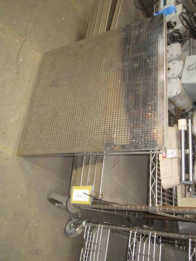 Used Lab, Pan, S/st, Perf, 30" x 27" (12) #S736969