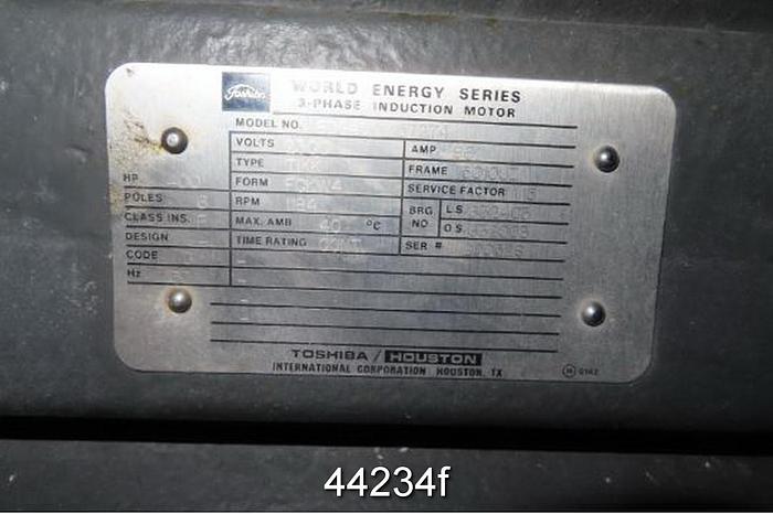 Used Voith Wet Pulper with Centrifugal Pump, Magnetic Trap, Bale Buster, Bale Destacker, Chopper and Pulper Shaft