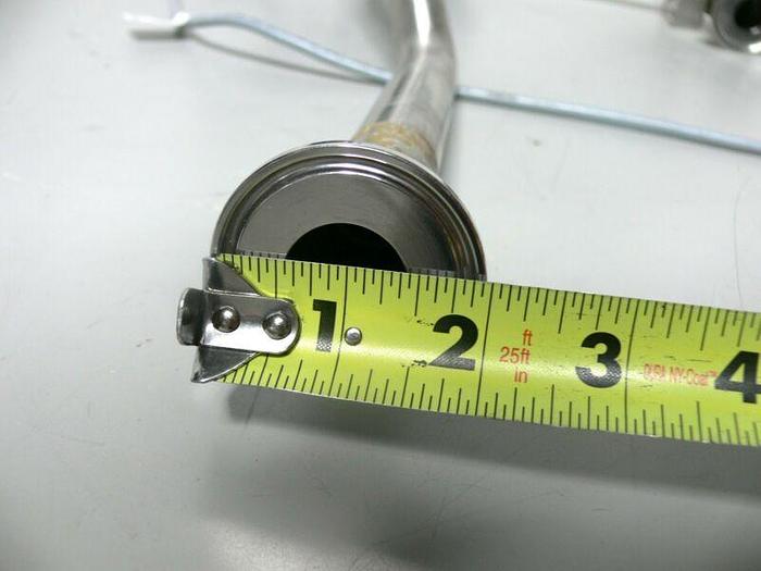 Used ITT Pure-Flo 3/4"-1" 90PSI 3-Way Diaphragm Actuator w/ Westlock Position Monitor