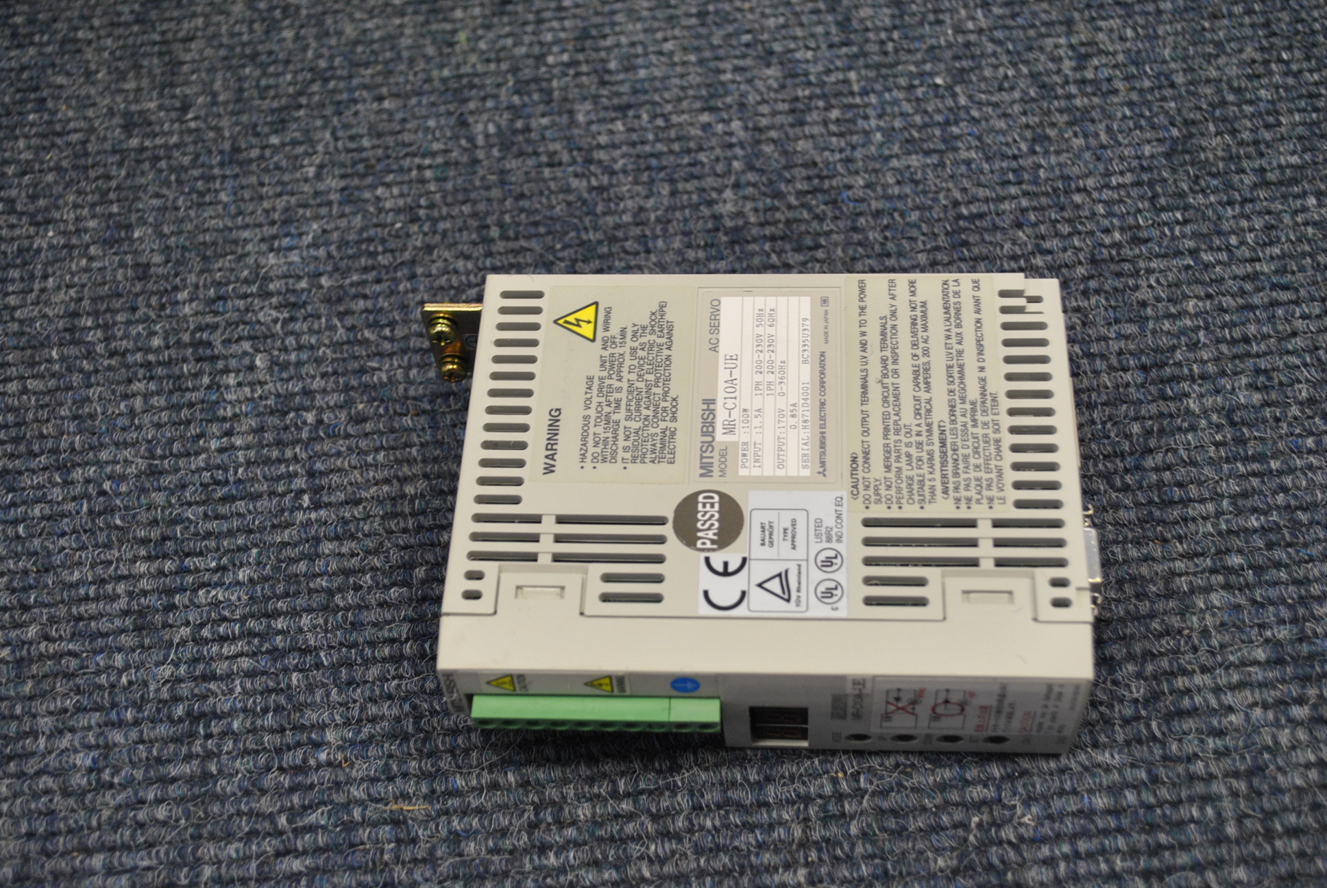 Used Mitsuishi melservo ac servo driver mr-c10z-ue