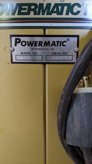 Used Powermatic 26 Spindle Shaper