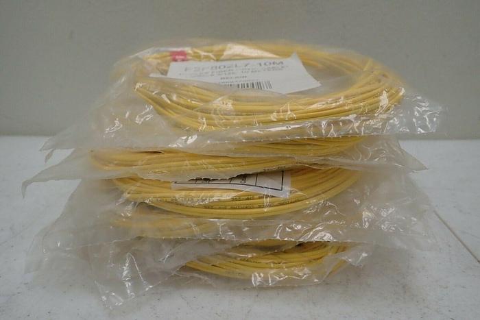 Used Lot of 9 Belkin F2F802L7-10M LC/SC 8.3/125 Duplex Fiber Optic Cables