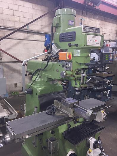 Used 10" X 50"  FORWARD, 4VS-1050, VERTICAL MILLING MACHINE