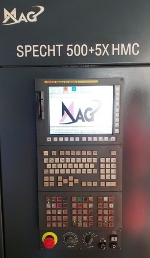 Used MAG SPECHT 500 + 5X HORIZONTAL MACHINING CENTER (5 Axis) (2011)