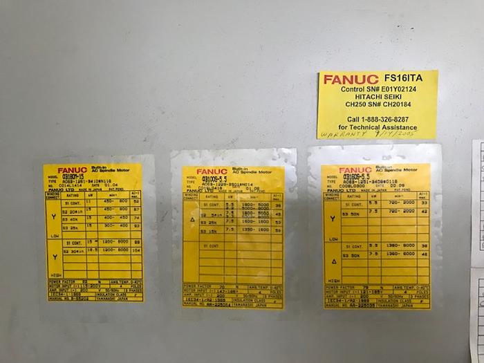 Used 2001 HITACHI SEIKI  Super HICELL 250 1600