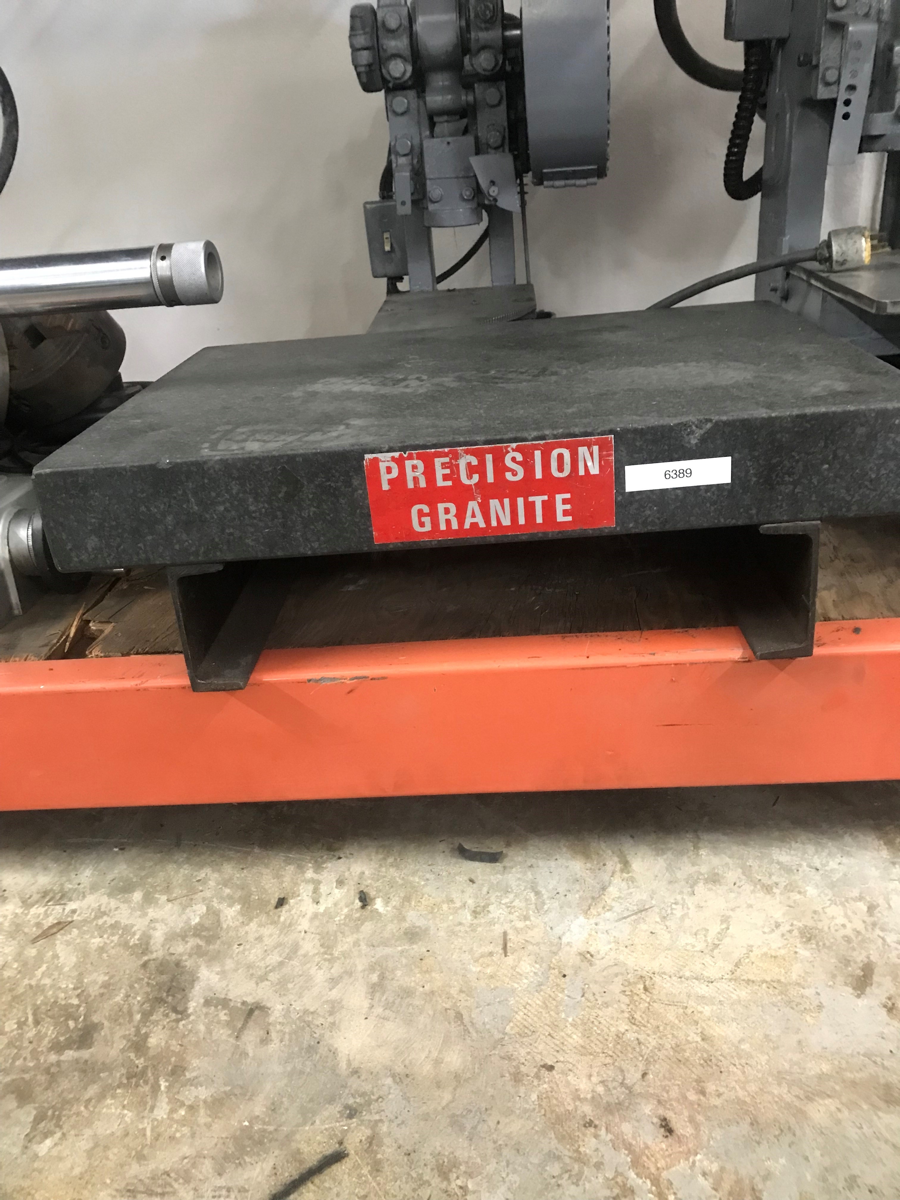 Used Sold Precision Granite Surface Plate 24" x 18" x 3" 6389 2 at