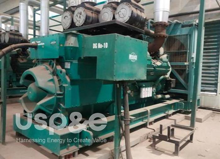 1.8 MW 2009 New Cummins C2250D5 Diesel Generator
