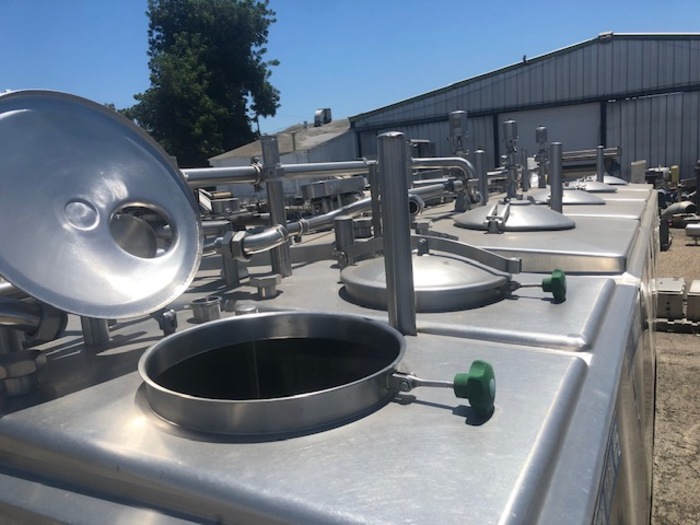 Used 6 Compartment Flavor Tank