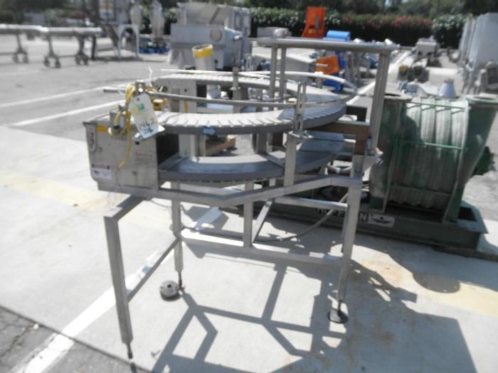 Used Conveyor, Belt, 7.5" x 7'8", S/st, Safeline #S740535