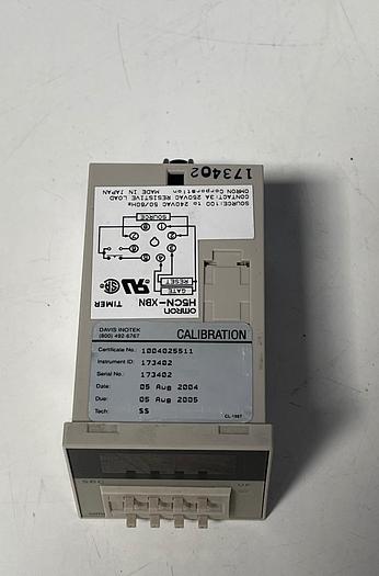 Omron H5CN-XBN Timer Relay 100-240 VAC