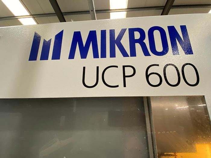Used 2000 Mikron UCP 600 5 Axis Machining Center