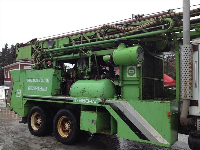 Used 1989 Reichdrill T650W Drill Rig