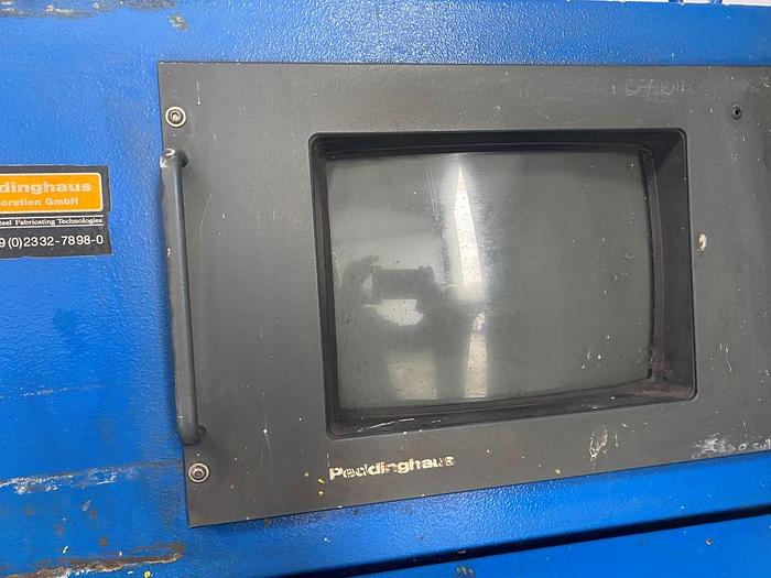 Used 1996 Peddinghaus Peddimat FDB 1500/3 Plate Drilling and Flame Cutting Machine
