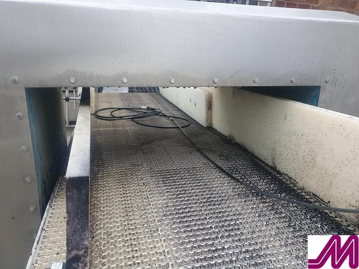 Used 2015 Loma Full Block Stainless Steel Metal Detector IQ3 ST