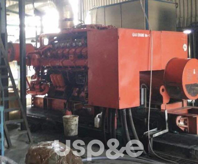 Used 2 MW 2008 Used Waukesha 16V150L TD Natural Gas Generator Sets