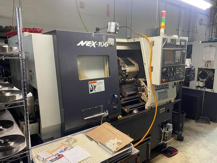 Used 2009 Takisawa NEX-106 CNC Turning Center