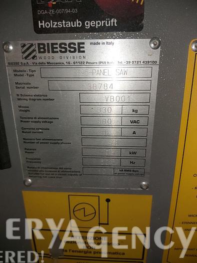 Used 2011 BIESSE SELCO EB95-PANEL SAW