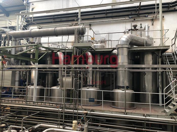 Used Evaporator Scheffers (Tetra) 4Effect