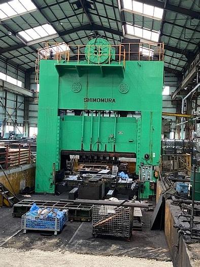 Used Press Sheet Stamping Mechanical Shimomura