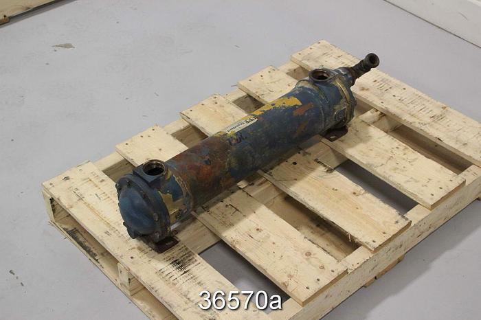 Used ITT Standard BCF Shell and Tube Heat Exchanger, 24" Length #36570