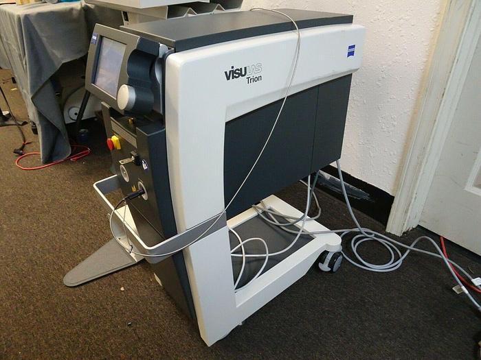 Used ZEISS Visulas Trion MultiColor Green, Yellow & Red Laser W/ LSL Slit Lamp
