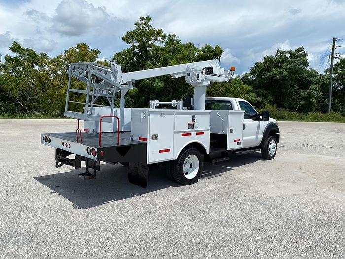 Used 2011 Ford F550 Altec AT235P Cable Placer Bucket Truck - 03053