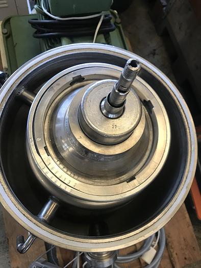 Refurbished Westfalia pilot plant separator, type SA 1-02-575