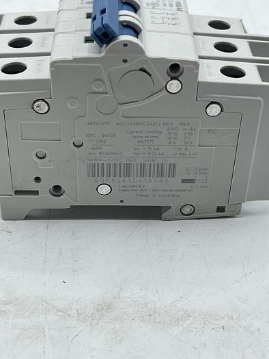 Used AB ALLEN BRADLEY 1489-M3C150 Ser D 