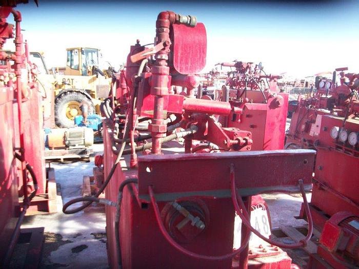 Used Oilco 3 Station Closing Unit / Accumulator