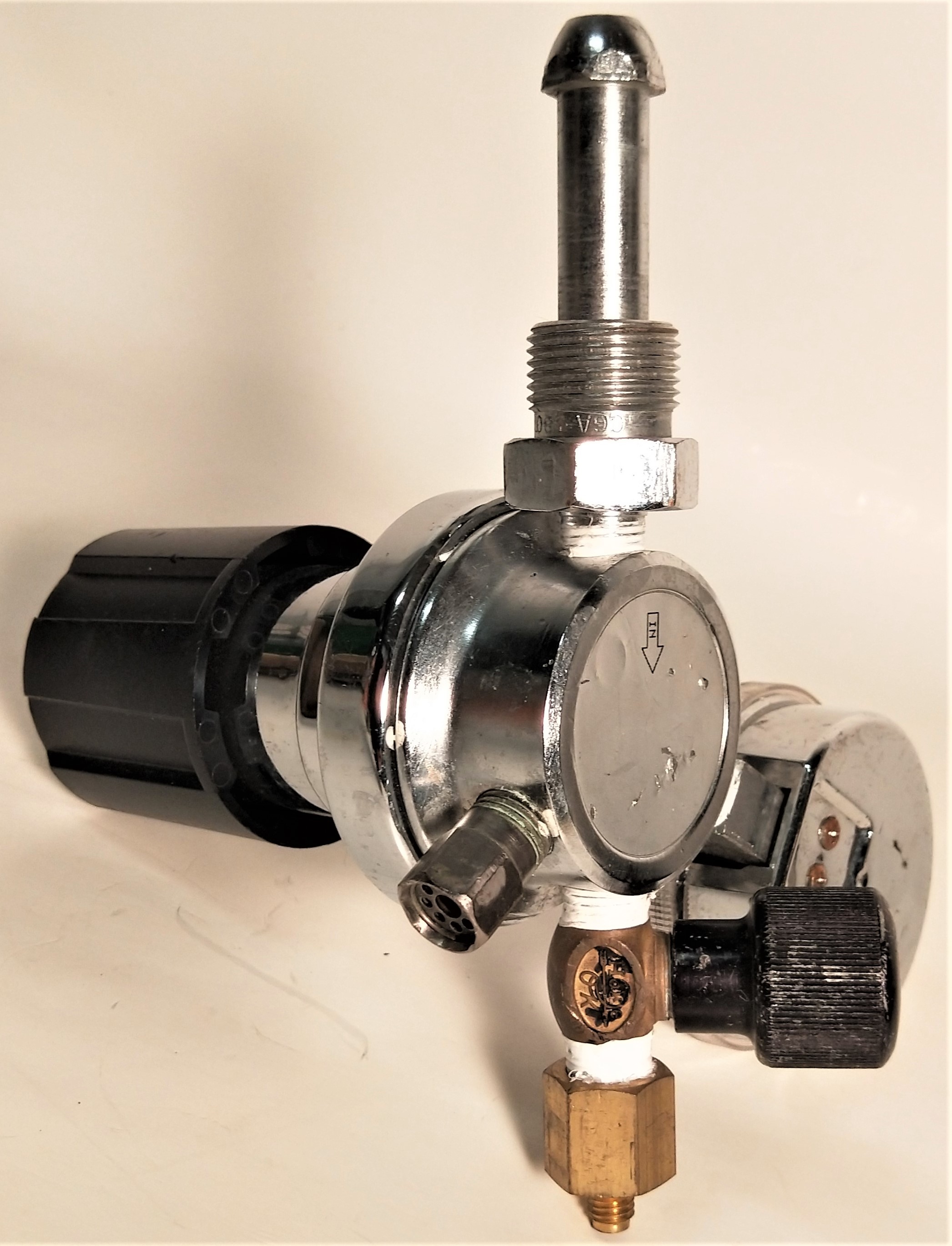 Used Air Liquide 2023331-580 Stainless-Steel Regulator - CGA 580