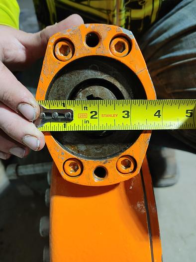 Used HFang Hourglass Worm Slewing Drive (206P) pde9a-61-r-24hl.50.200-2120