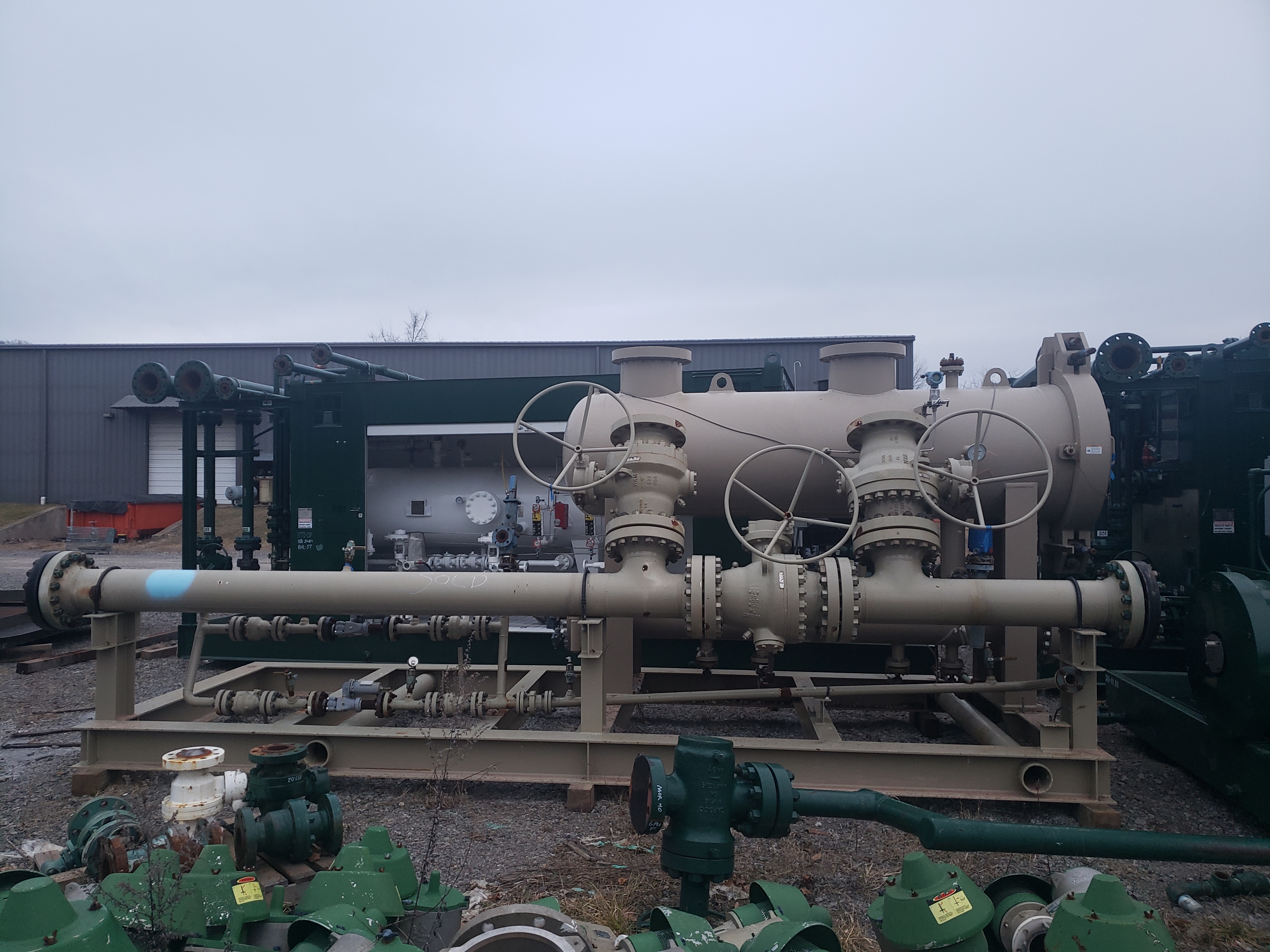 Filter Separator, Horizontal, 34"IDx10', 1480#