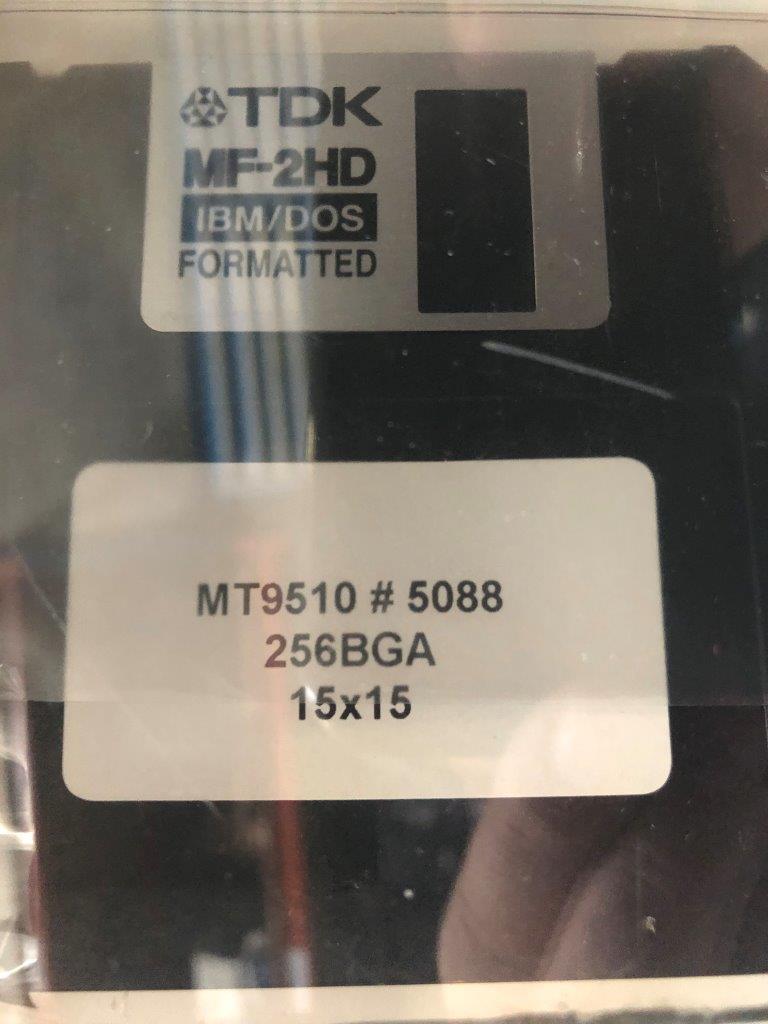 Used Multitest 256 BGA 15x15mm Test Handler Kit for MT9510