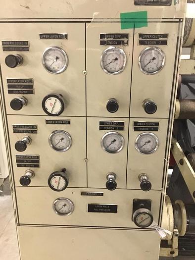 Used 28" REM DUPLEX SLITTER REWINDER MODEL 3250-63F