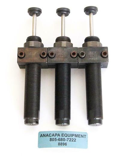 Used Ace Controls SC925M-1 Miniature Shock Absorbers & MB25 Clamp Mount Lot (8896)W