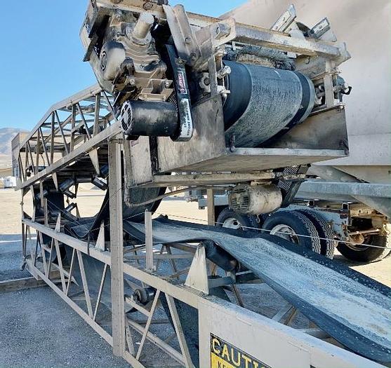 Used 1994 Ross Rustler II Portable Concrete Batch Plant
