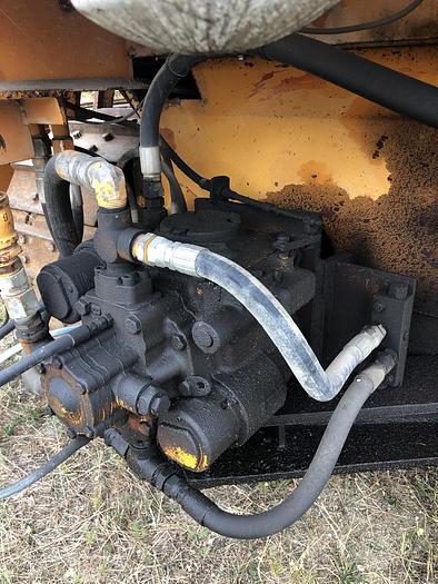Used HB19356 Drain-hole Drill, mounted on Case 1150C Dozer Jensen JDC HV100  on Case 1150C track drill