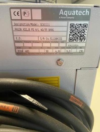 Used PIOVAN Aquatech Kühlgerät